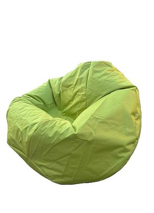 Кресло бескаркасное груша-xxl 100х140, внут.чехол, ткань оксфорд, фисташковый