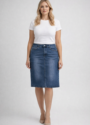 Юбка джинсовая