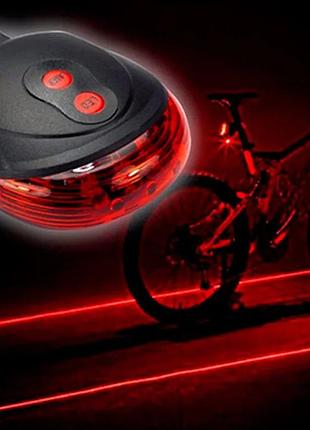 Ліхтарик велосипедний bl 118 bike light+laser top shop ua_