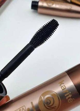 Туш для вій з ефектом накладних вій snail karite 14гр чорна top shop ua_