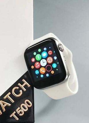 Смарт-годинник smart watch t500 білий top shop ua_