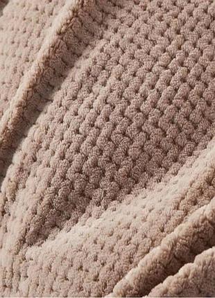 Плед-покрывало blanket 180*200 бежевый top shop ua_