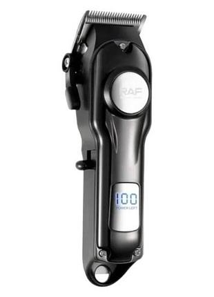 Машинка для стрижки волос usb 5w r.4022b raf черная top shop ua_