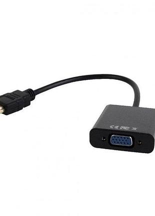 Преобразователь цифрового hdmi сигнала в vga и стерео-аудио cablexpert a-hdmi-vga-03