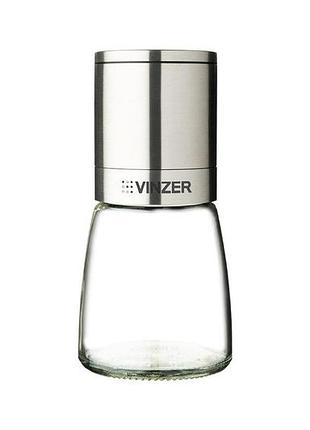 Мельница для соли и перца vinzer (50593)