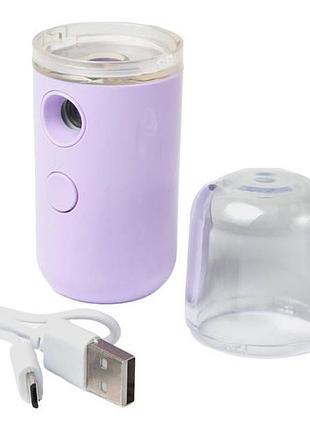 Увлажнитель для кожи лица nano mist soraver фиолетовый top shop ua_
