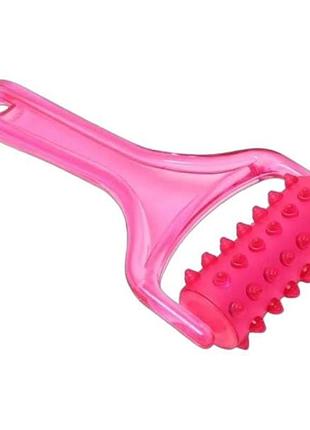 Массажер роликовый для тела massager and5291 розовый top shop ua_