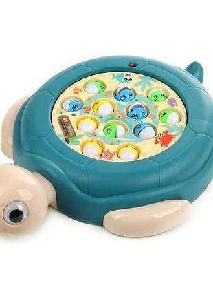 Игра детская рыбалка магнитная. ракушки cute turtle голубая top shop ua_