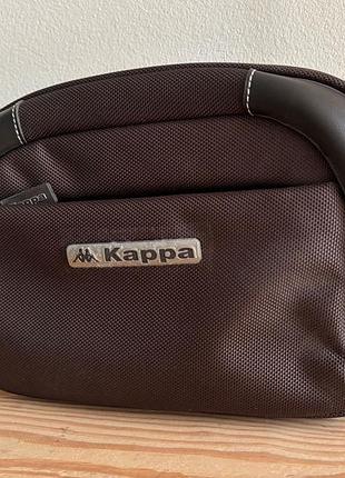 Барсетка kappa коричнева