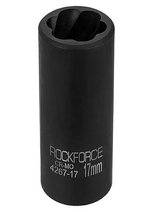Головка 1/2" 17мм 6-гранна ударная двухсторонняя rockforce rf-4267-17