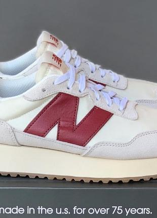 New balance 237 red/grey 37