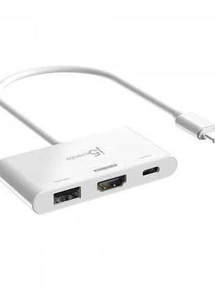 Багатопортовий мультиадаптер j5create jca399-n, usb type-c 3-в-1