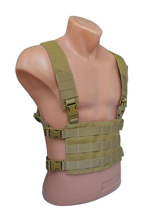 Нагрудник r-kit честриг молле coyote