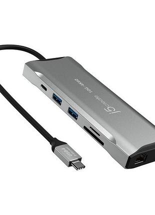 Багатопортовий мультиадаптер j5create jcd397-n, usb type-c 9-в-1