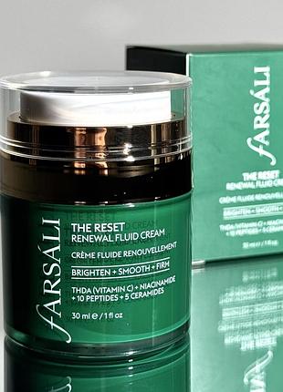 Відновлювальний крем-флюїд для обличчя farsali the reset renewal fluid cream 30 ml