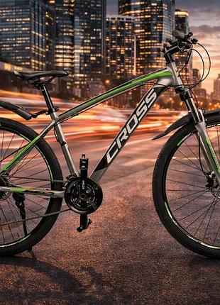Гірський велосипед cross egoist 29" 18" 2026, універсальний mtb
