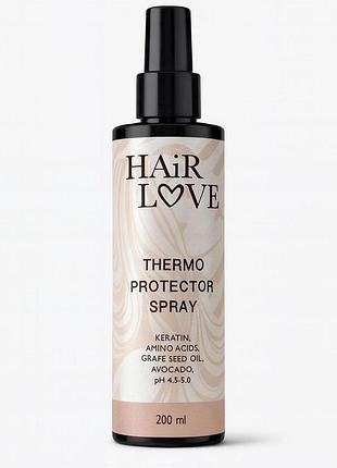 Термозащитный спрей hair love, 200 мл