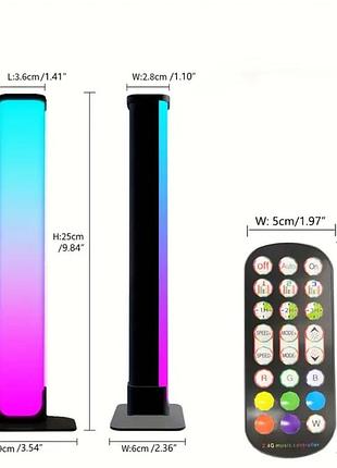 Подсветка rgb для телевизора, монитора, стены реагирует на музыку 2 шт