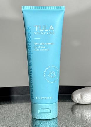 Очищающий гель для умывания с пробиотиком tula skincare the cult classic purifying face cleanser 120 ml