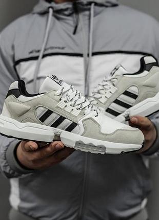 Женские кроссовки adidas zx torsion white black / smb+ 🔗 — купить