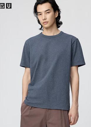 Футболка uniqlo щільна бавовна м в ідеалі