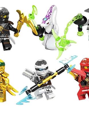 Конструктор фігурки чоловічки ниндзя ніндзяго ninjago