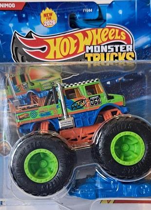 Hot wheels monster trucks unimog jhy34 mattel хот вілс монстер трак юнімог мерседес бенц машинка
