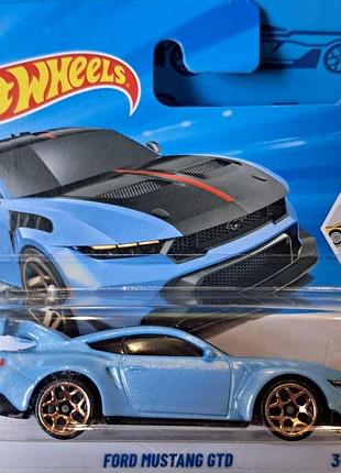 Hot wheels 2026 factory fresh ford mustang gtd 3/5 43/250 jjj14 форд мустанг машинки базові колекційні хот вілс
