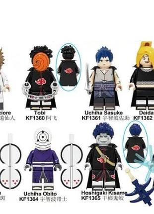Фігурки naruto наруто аніме anime 8 штук