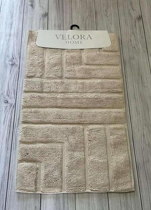 Velora kerpitch bej килимки в ванну кімнату 2в1.velora туреччина