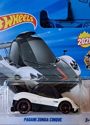 Hot wheels 2026 exoticars pagani zonda cinque 4/10 26/250 jjh34 пагані зонда машинки базові колекційні хот вілс