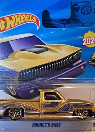 Hot wheels 2026 layin' low bounce'n bass 1/5 17/250 jjh32 боунс басс машинки базові колекційні хот вілс