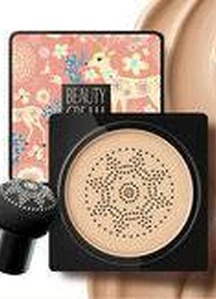 Уценка!!! тональный кушон 02 айвори слоновая кость veze clear cover beauty linasi 20мл