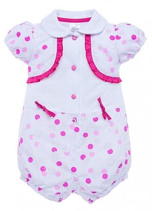 Песочник для девочки 68 см 3-4 месяца garden baby