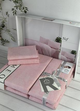Poplin nef постель с поплин. евро размер. romeo home турция.