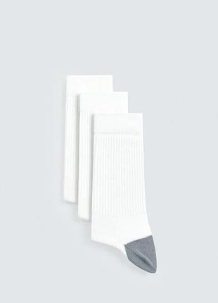 Zara новые носки мужские белый 39-42 43-46