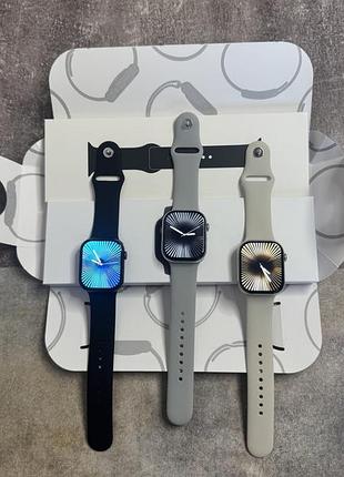 Смарт-годинник watch series 11 / 46 mm / срібло / розумний годинник / smart watch + гарантія та ремінець в подарунок!