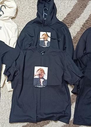 Худи и футболка мужские h&amp;m