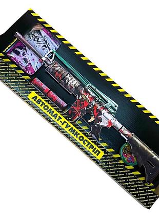 Собранная модель резинкострел автомат "m4-a1 paladin" m4-pa