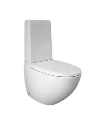Комплект унитаз бачок крышка rak ceramics reserva (rak0028) белый