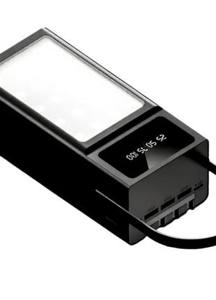 Универсальная мобильная батарея maxcell pj0099 120000mah 2.1a черный