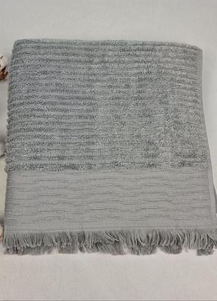 Рушник pupilla 70х140 frida сірий