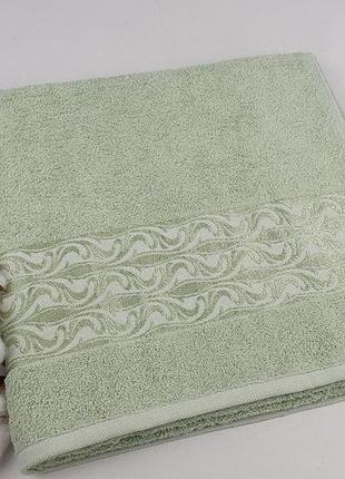 Рушник philippus moss cotton 70x140 mary зелений (a555)