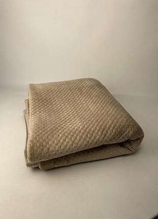 Покривало велюрове 150x230 бежеве (an 12-40)