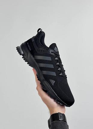 Adidas marathon all black 9