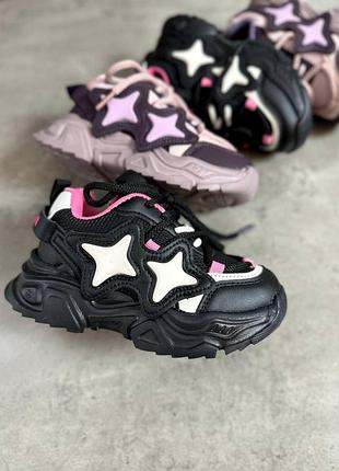 Кроссовки для девочки чёрные от kimboo 28, 17.1