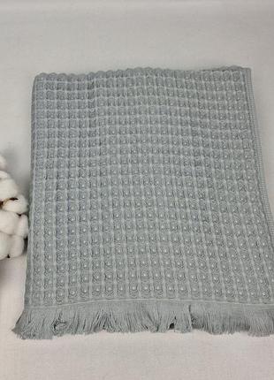 Рушник philippus prime cotton 70х140 waffle сірий (a390)