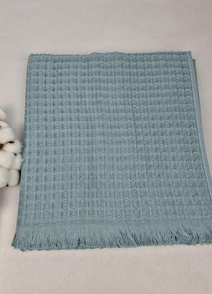 Рушник philippus prime cotton 70х140 waffle бірюзовий (a390)
