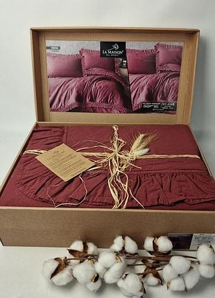 Постільна білизна la maison 200x220 weens - cherry