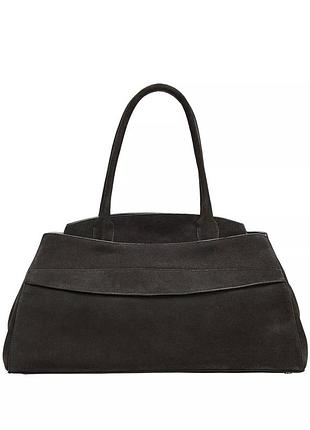 Zara сумка замш